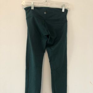 Lululemon athletica wunder under legging in green